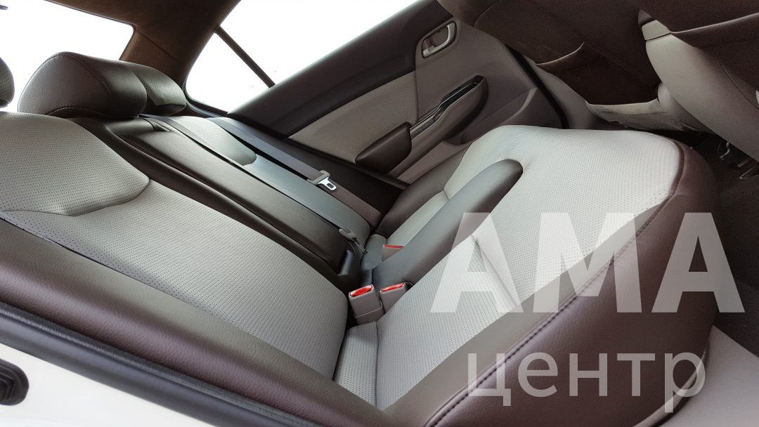 Комплексная перетяжка салона и потолка Honda civic