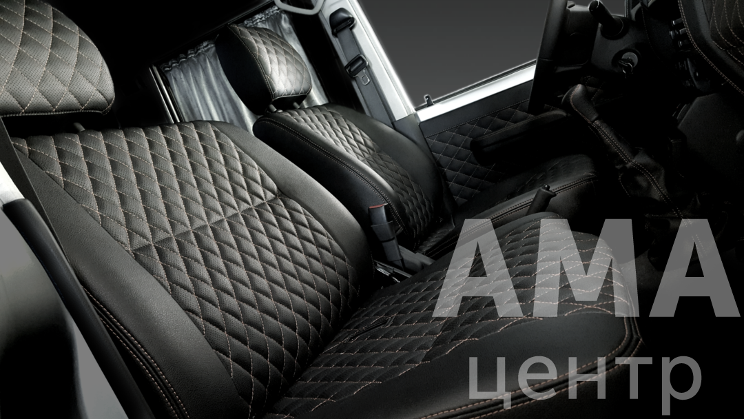 Перетяжка салона автомобиля Toyota Land cruiser 76