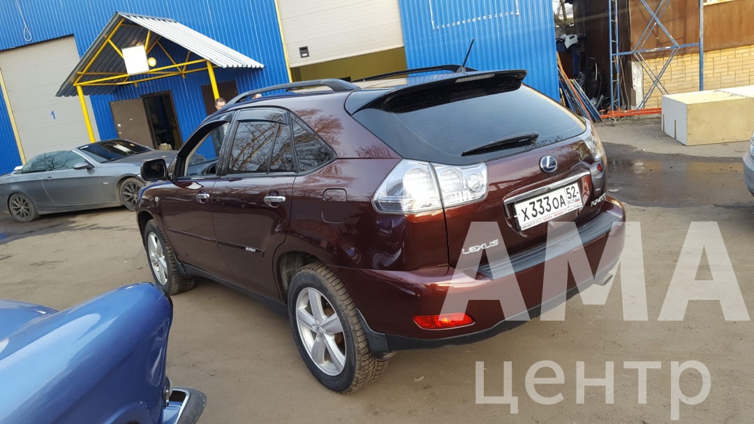 Реставрация салона и полировка кузова Lexus RX II.