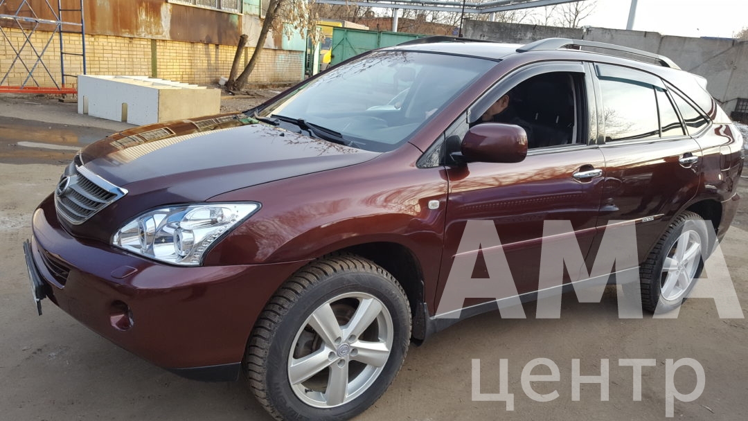 Реставрация салона и полировка кузова Lexus RX II.