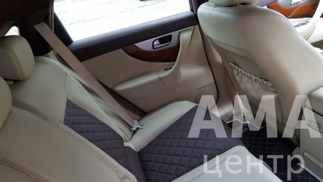 Перетяжка салона Infiniti QX70