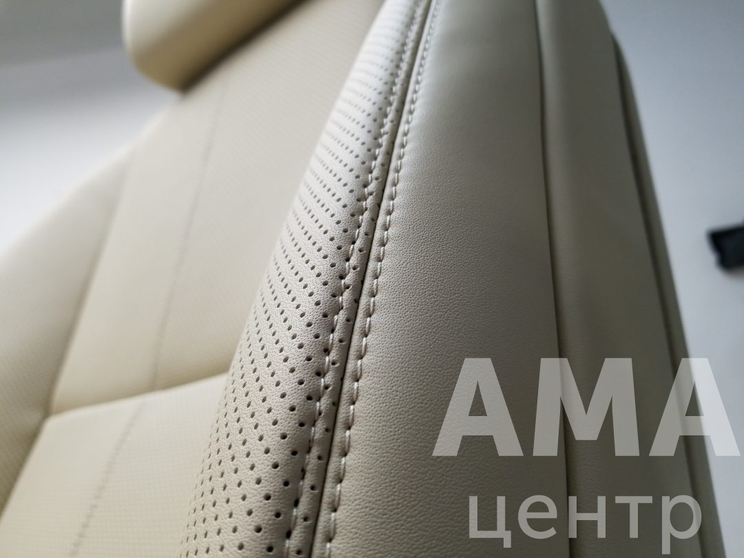 Перетяжка салона автомобиля Mercedes-Benz W221