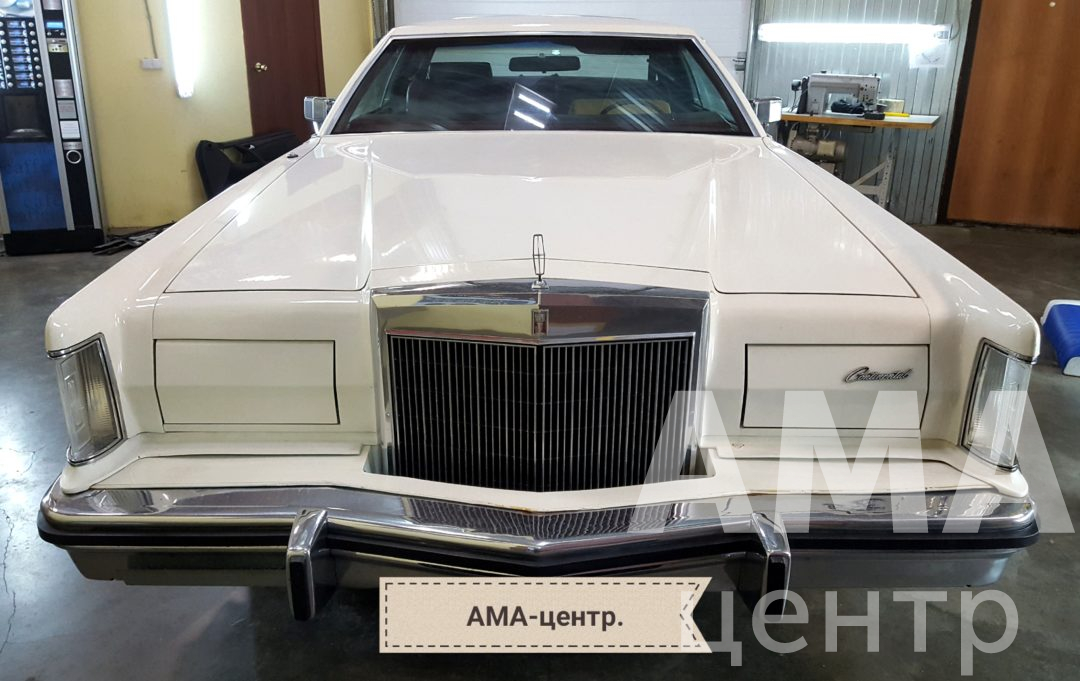 Перетяжка салона Lincoln Continental VI