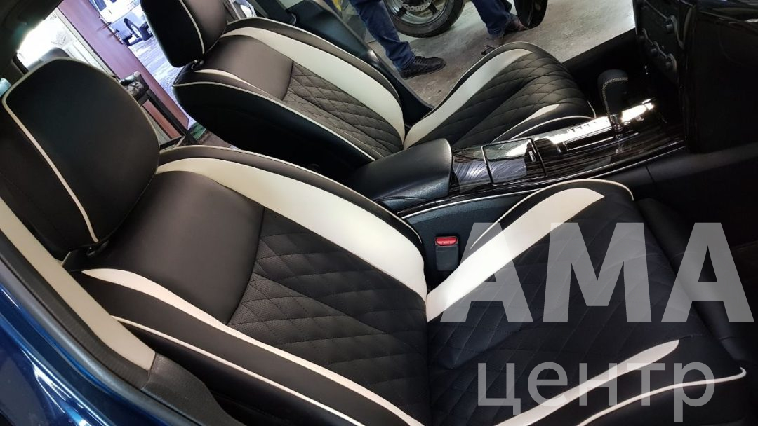 Перетяжка салона автомобиля Nissan Teana.